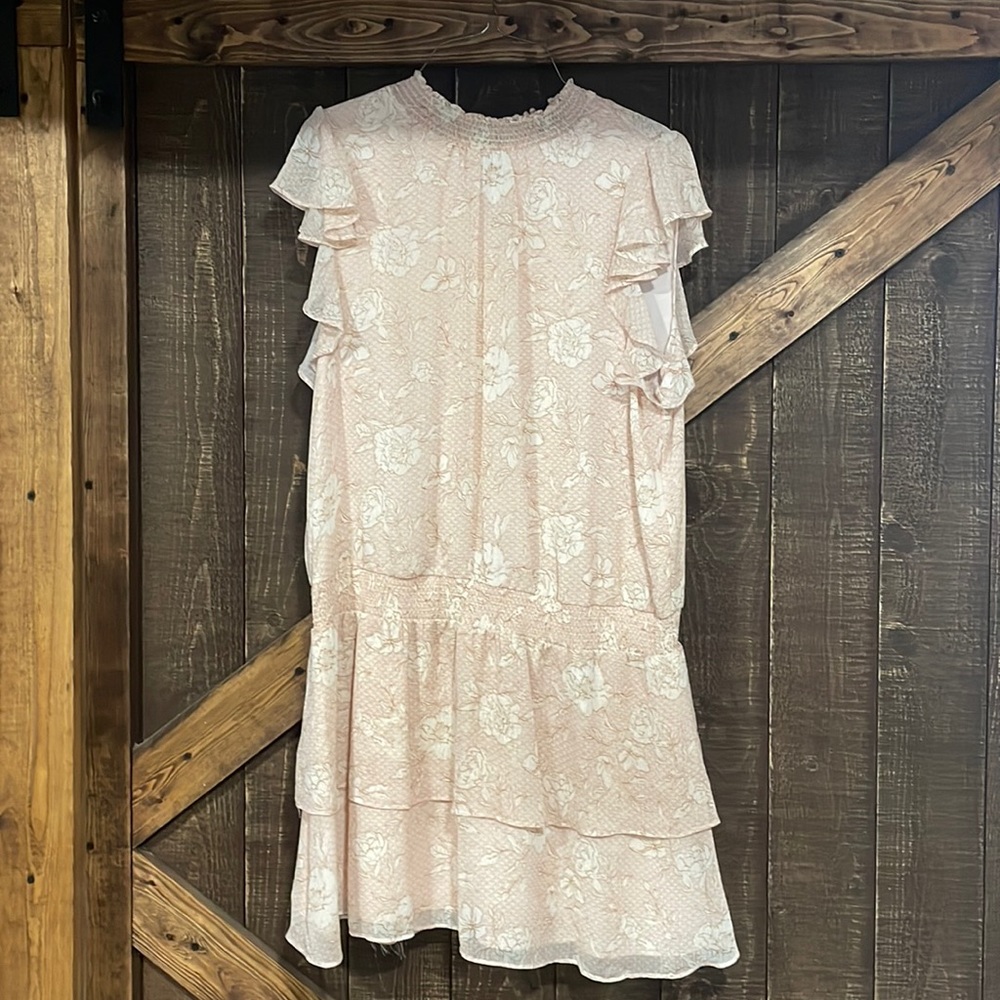 Ruffle mini dress